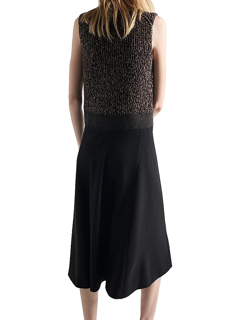 Shetland Wool and Cashmere Dress
