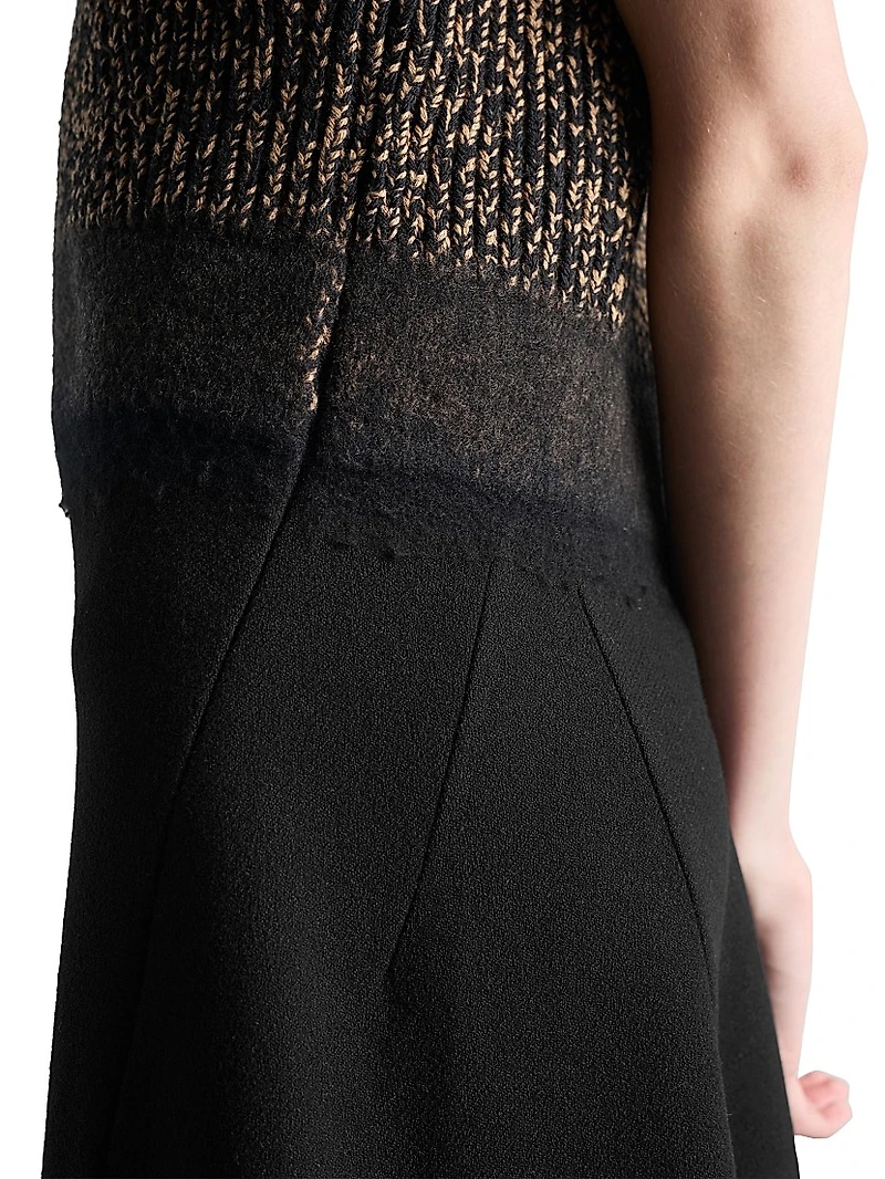 Shetland Wool and Cashmere Dress