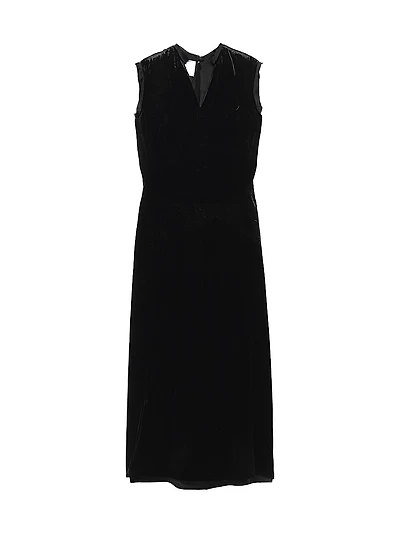 Crushed Velvet Dress