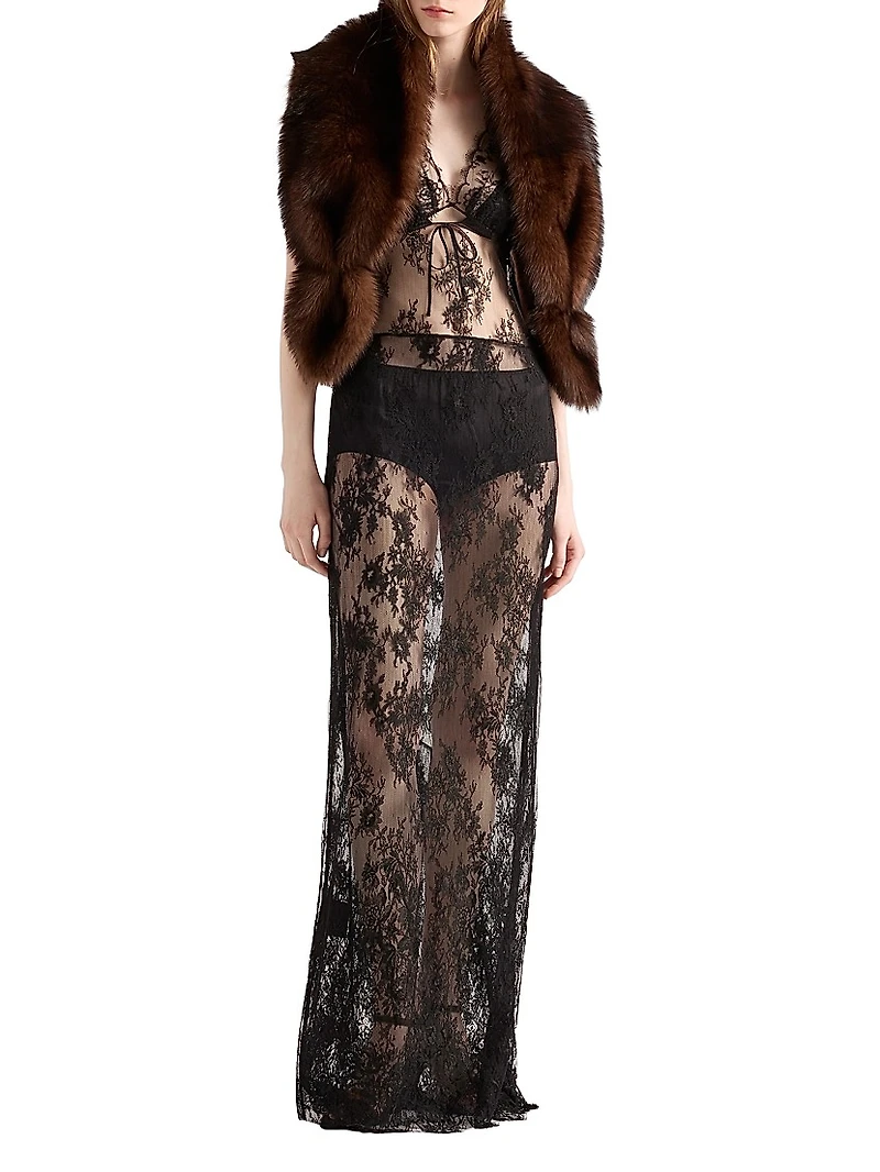 Long Lace Dress