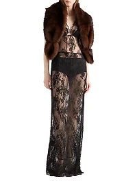 Long Lace Dress