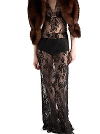 Long Lace Dress