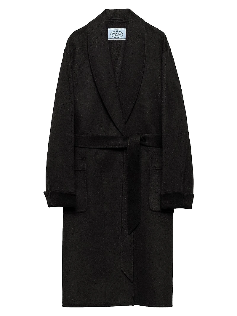 Single-Breasted Double Cashwool Coat