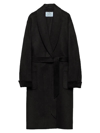 Single-Breasted Double Cashwool Coat