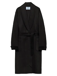 Single-Breasted Double Cashwool Coat