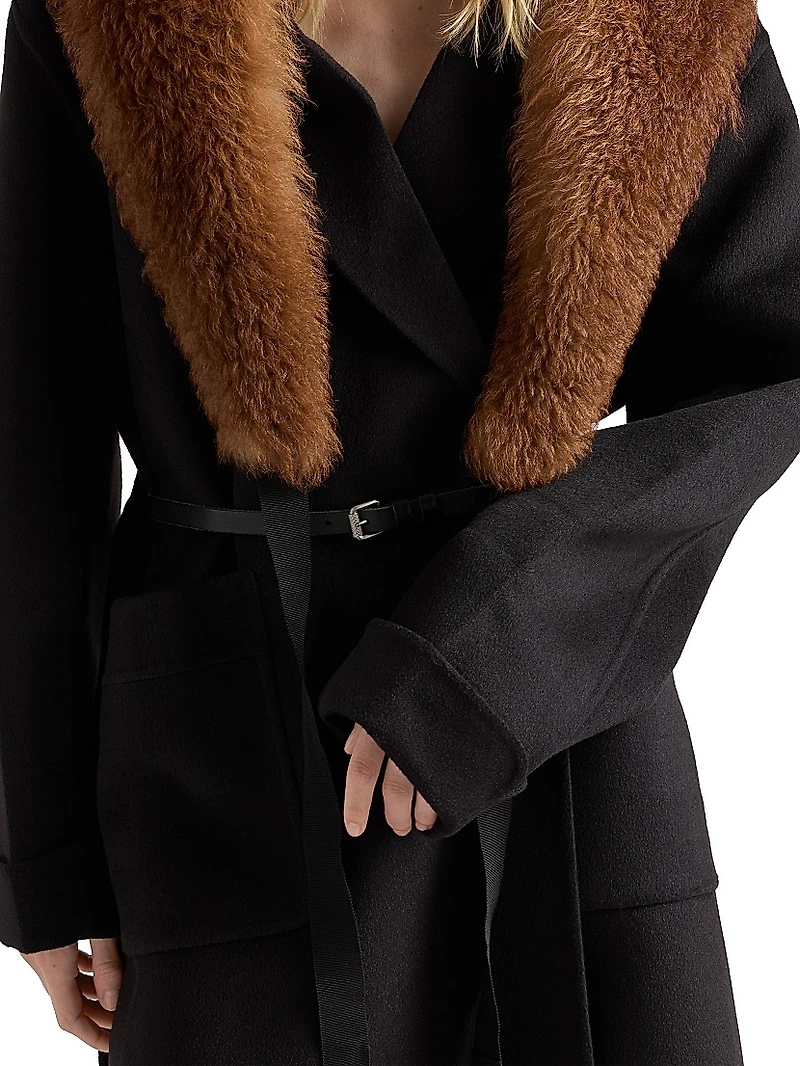 Single-Breasted Double Cashwool Coat