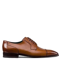 Calfskin Leather Derby Shoes