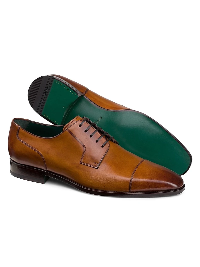 Calfskin Leather Derby Shoes