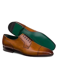 Calfskin Leather Derby Shoes