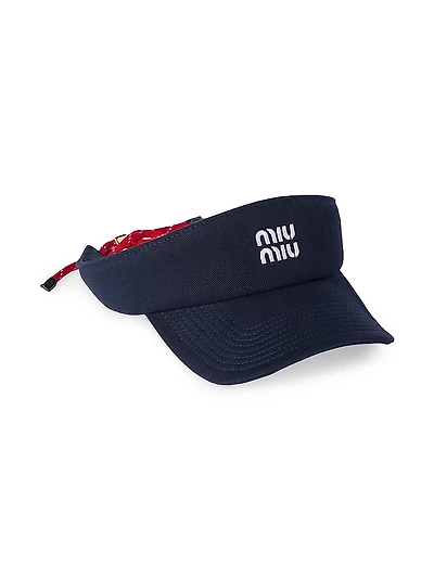 Denim Visor