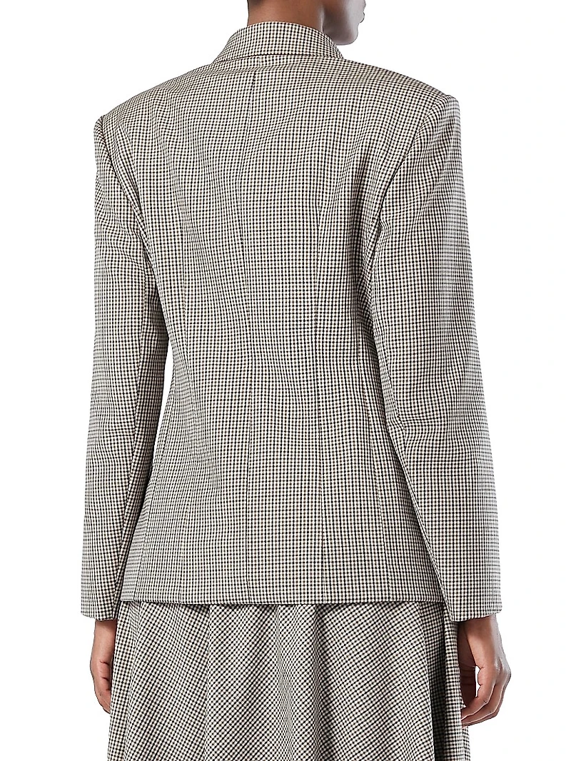 Pure Wool Twill Blazer Jacket