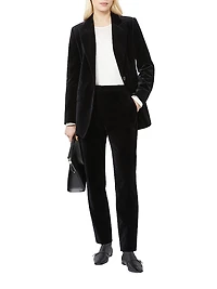 Smooth Velvet Blazer