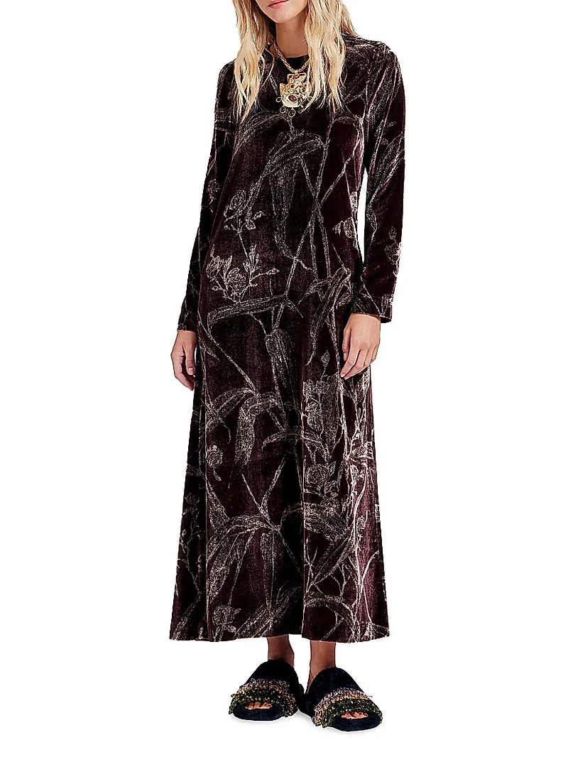 Long Sleeve Swing Dress