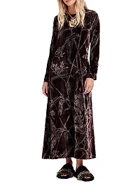 Long Sleeve Swing Dress