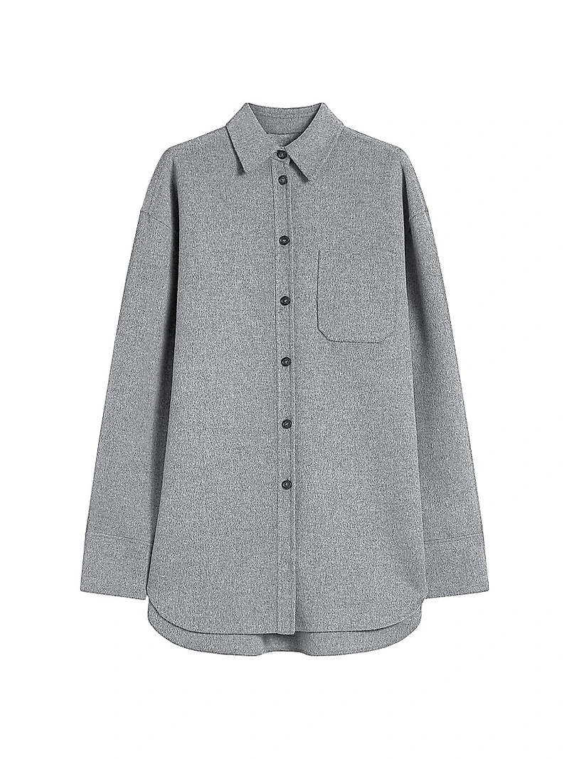 Oversized Runway Double Cloth Shirt