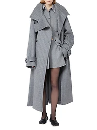 Oversized Runway Double Cloth Shirt