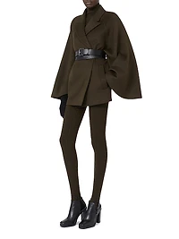 Camel Coat with Belt