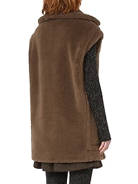 Wool and Alpaca Teddy Gilet