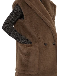 Wool and Alpaca Teddy Gilet