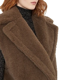 Wool and Alpaca Teddy Gilet