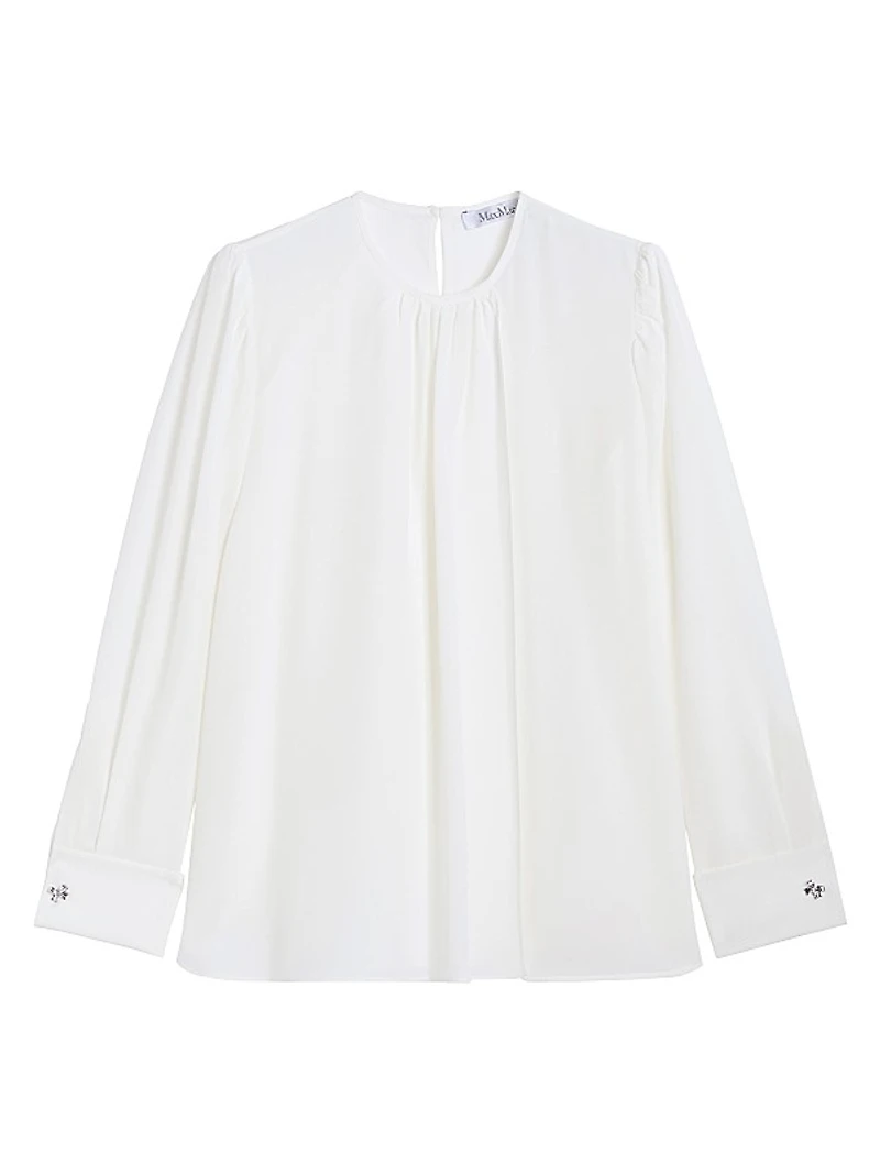 Silk Crepe De Chine Shirt