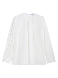 Silk Crepe De Chine Shirt