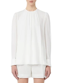 Silk Crepe De Chine Shirt