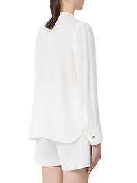Silk Crepe De Chine Shirt
