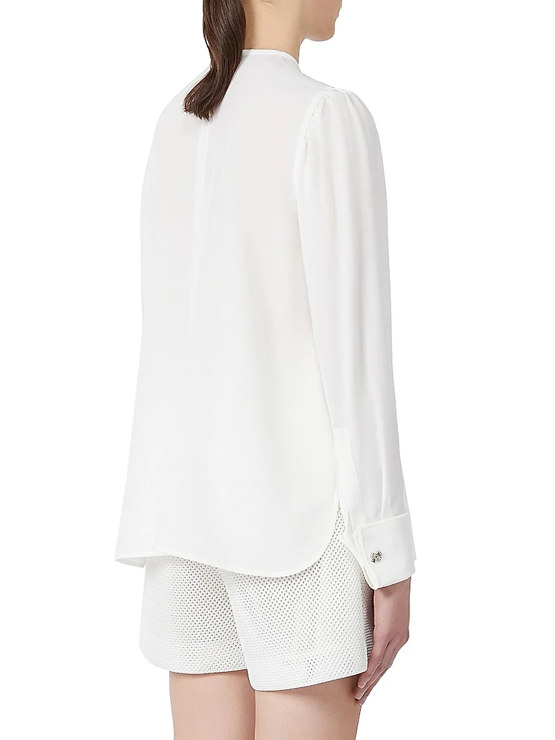 Silk Crepe De Chine Shirt