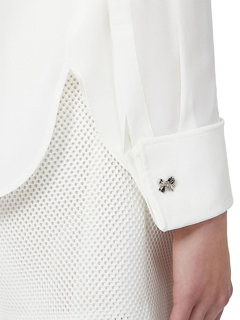 Silk Crepe De Chine Shirt