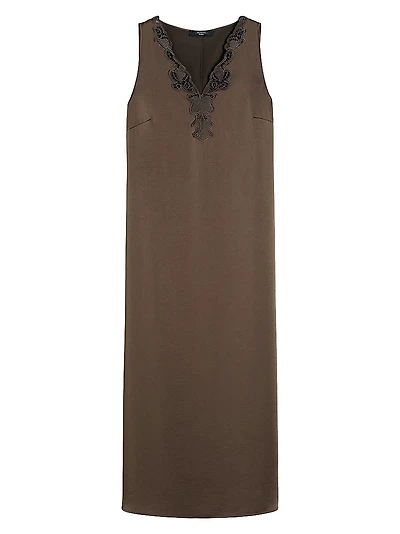 Long Satin Dress