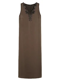 Long Satin Dress