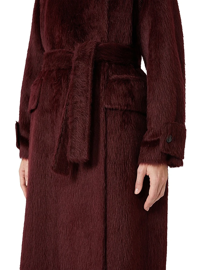 Long Wool and Alpaca Coat