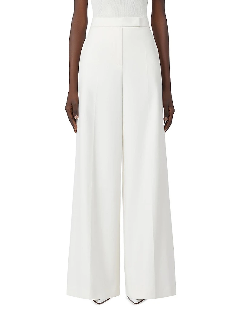 Wide Fit Cotton Trousers