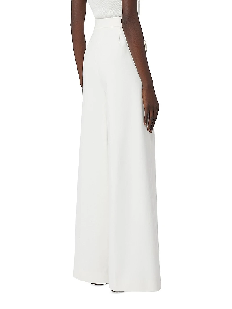 Wide Fit Cotton Trousers