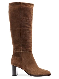 Catherine 70MM Scrunch Boots Suede