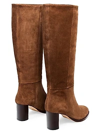 Catherine 70MM Scrunch Boots Suede