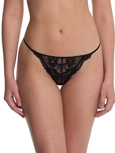 Fleur Lace Thong