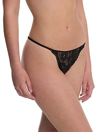 Fleur Lace Thong