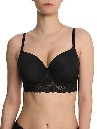 Heavenly Full Coverage Longline Lace T-Shirt Bra