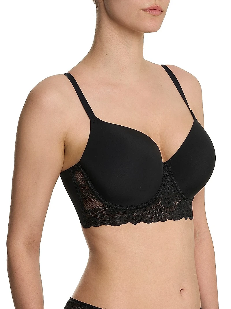 Heavenly Full Coverage Longline Lace T-Shirt Bra