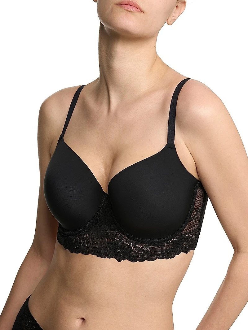 Heavenly Full Coverage Longline Lace T-Shirt Bra