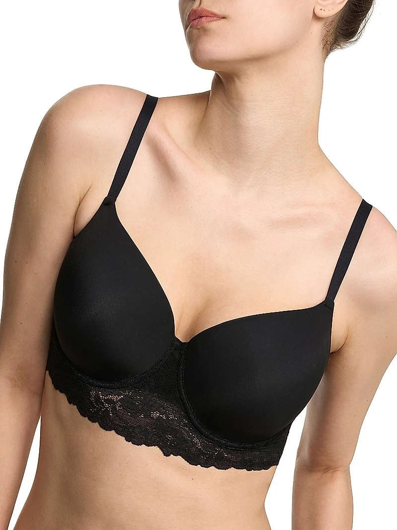 Heavenly Full Coverage Longline Lace T-Shirt Bra