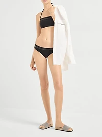 Techno Jersey Bikini Bottoms with Monili