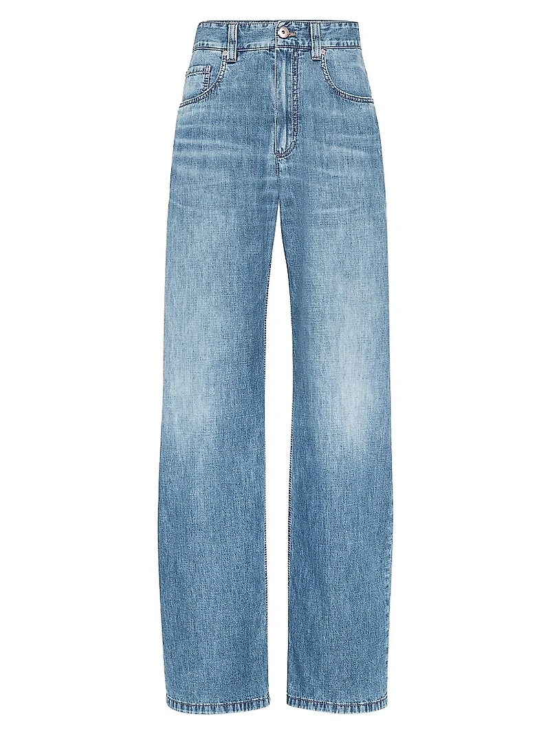 Lightweight Denim Contemporary Loose Jeans