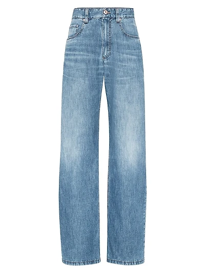 Lightweight Denim Contemporary Loose Jeans