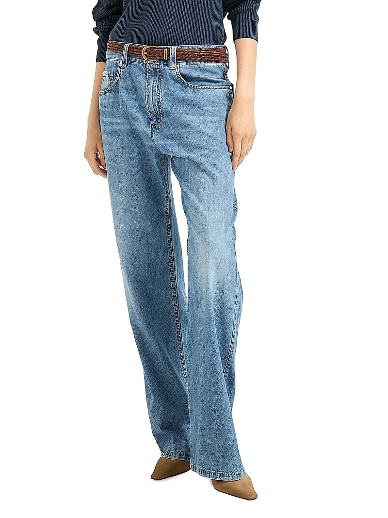 Lightweight Denim Contemporary Loose Jeans