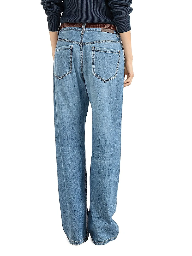 Lightweight Denim Contemporary Loose Jeans