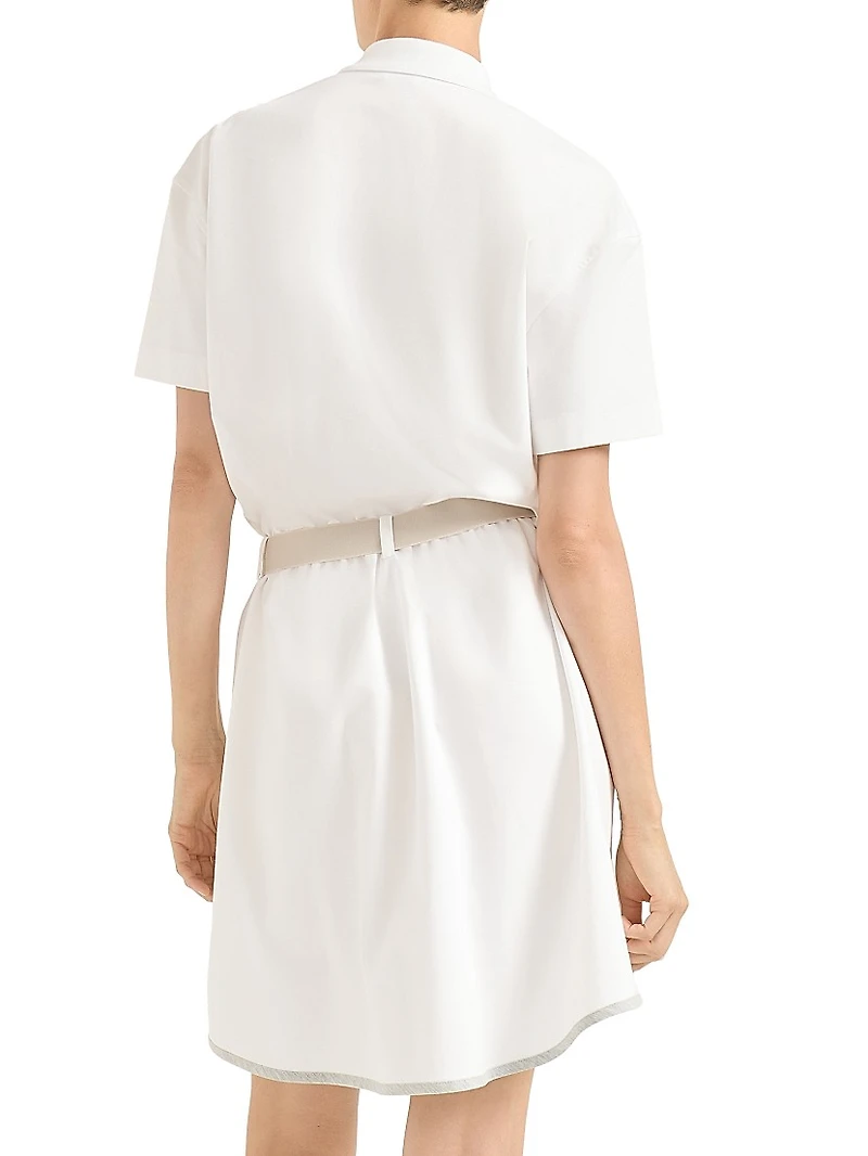 Couture Interlock Mini Dress with Logo