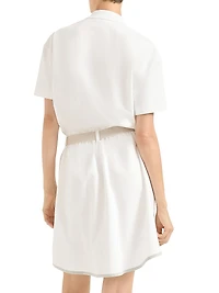 Couture Interlock Mini Dress with Logo